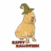 カピバラ ハロウィン 動物 シール (正面)