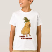 カピバラ ハロウィン 動物 Tシャツ (正面)