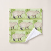 カピバラ バスタオルセット (ウォッシュタオル)