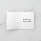 カピバラ バレンタイン 動物 ダジャレ かわいい シーズンカード (内部)