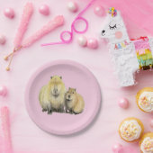 カピバラ ペーパープレート (パーティー)