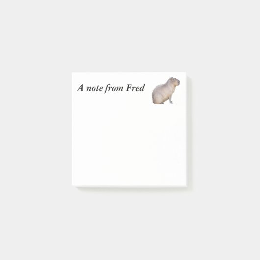 カピバラ ポストイット (正面)