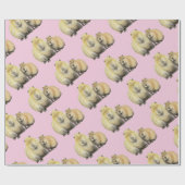 カピバラ ラッピングペーパー (フラット)