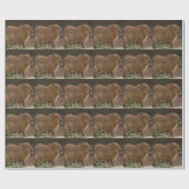 カピバラ ラッピングペーパー (フラット)