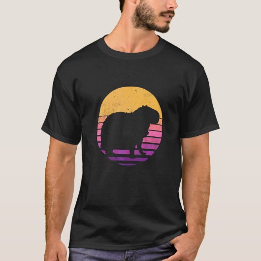 カピバラ ヴィンテージ 1 Tシャツ (正面)