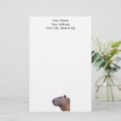 カピバラ 便箋 (スタンド正面)