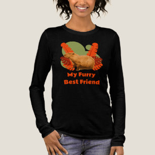 カピバラ 私の愛しいふわふわの友達 トライブレンドTシャツ
