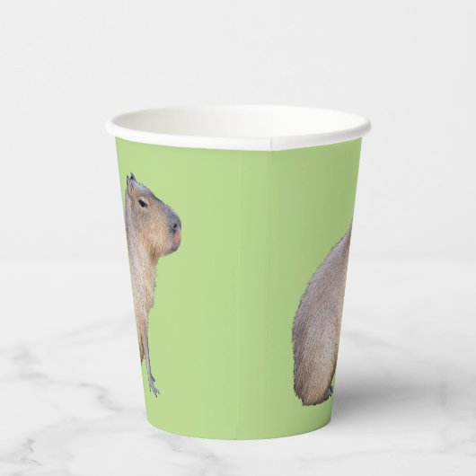 カピバラ 紙コップ (右)