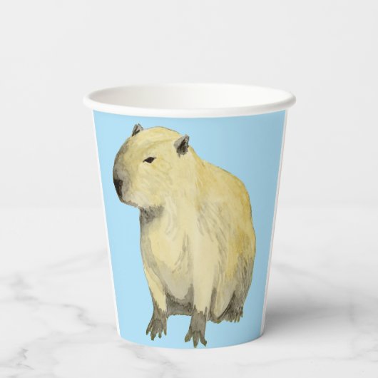 カピバラ 紙コップ (裏面)