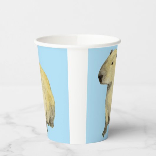 カピバラ 紙コップ (左)