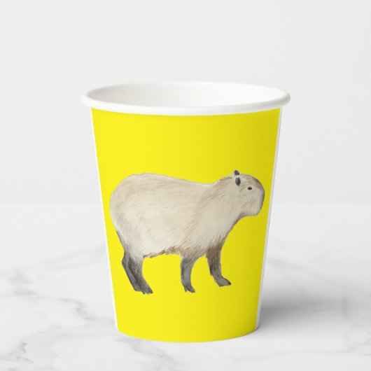 カピバラ 紙コップ (裏面)
