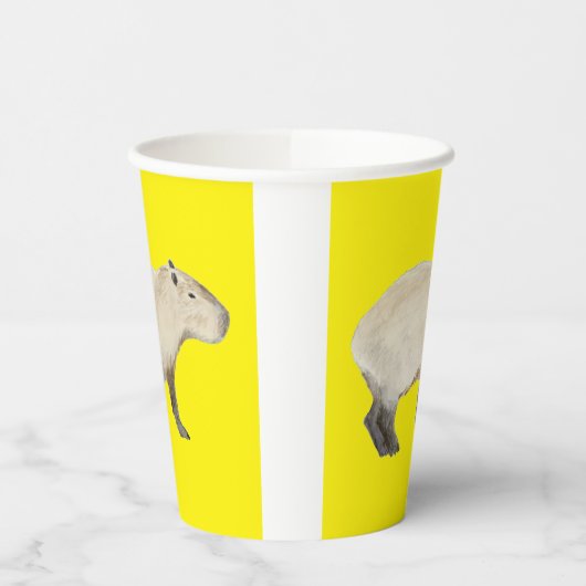 カピバラ 紙コップ (左)