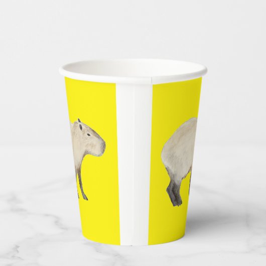 カピバラ 紙コップ (右)