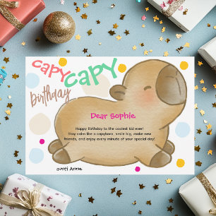 カピバラ 誕生日 シーズンカード
