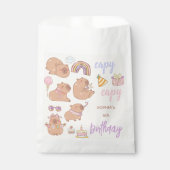 カピバラ 誕生日 フェイバーバッグ (正面)