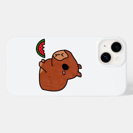カピバラ Case-Mate iPhoneケース (裏面 (横))