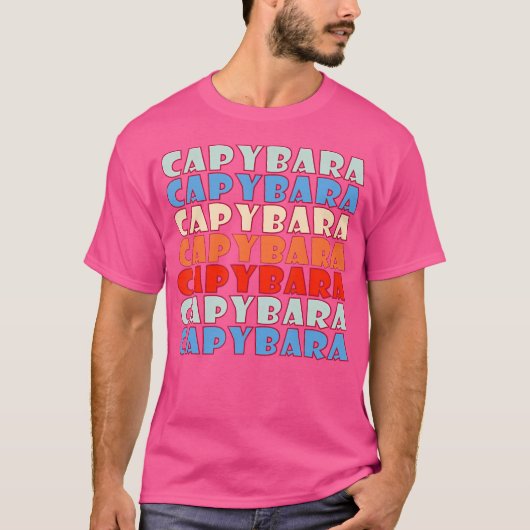 カピバラ Tシャツ (正面)