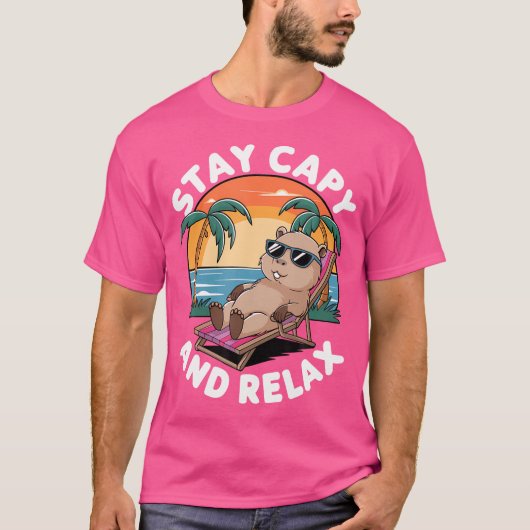カピバラ Tシャツ (正面)
