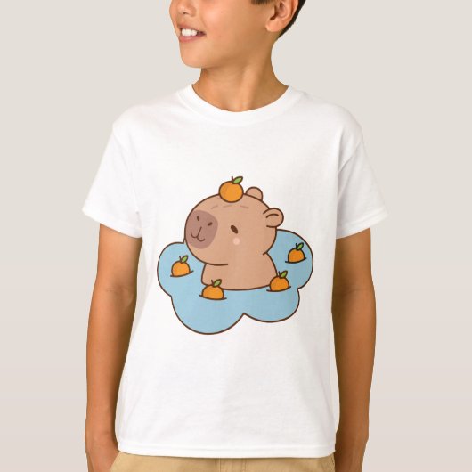 カピバラ Tシャツ (正面)