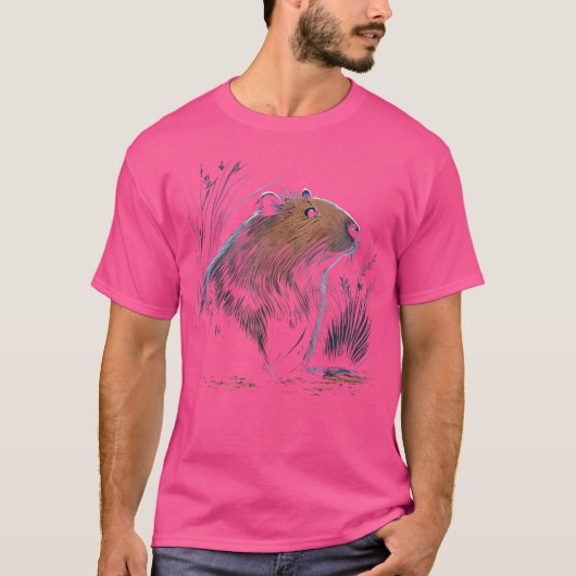 カピバラ Tシャツ (正面)