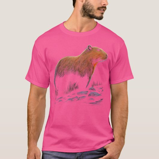 カピバラ Tシャツ (正面)