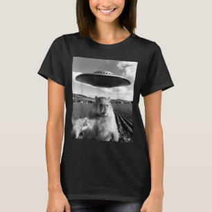 カピバラ+UFO+セルフィー 楽しいカピバラ ギフト カピバラ Tシャツ