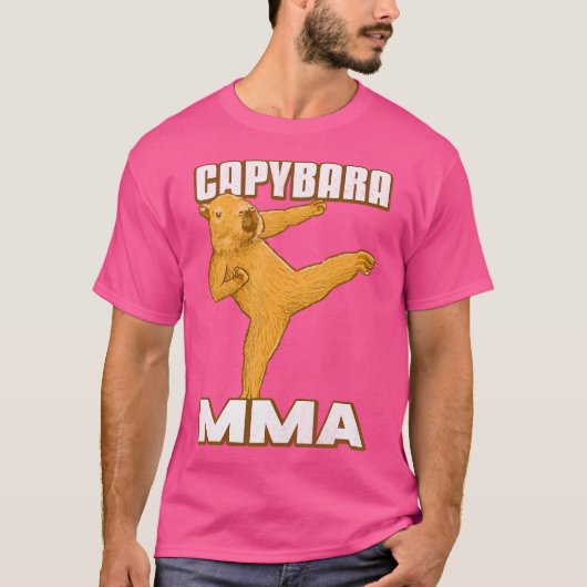 カピバラmma tシャツ (正面)