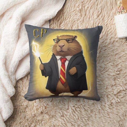 カピバラP クッション (ブランケット)