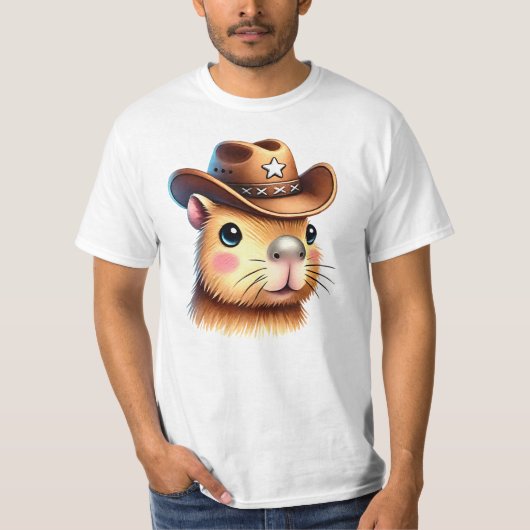 カピバラTシャツ Tシャツ (正面)