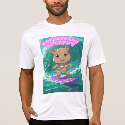 カピバラTシャツ Tシャツ (正面)