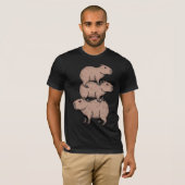 カピバラTシャツ Tシャツ (正面フル)