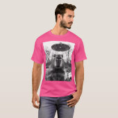カピバラUfoセルフィーおもしろい Tシャツ (正面フル)