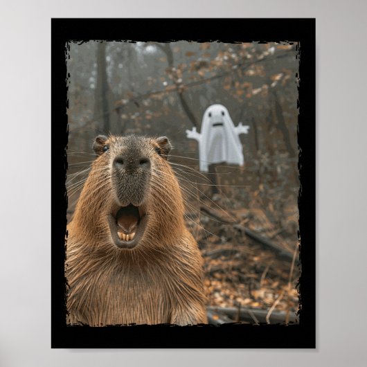 カピラおもしろいハロウィーン ポスター (正面)