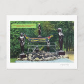 カピラノ渓谷のインディアン願掛け井戸の景色 ポストカード (正面)