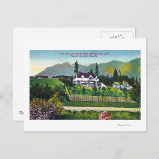 カピラーノエステートショーゴルフクラブ ポストカード (正面/裏面)