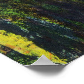 カピラーノキャニオンビューオブクラウンマウンテン ポスター (角)