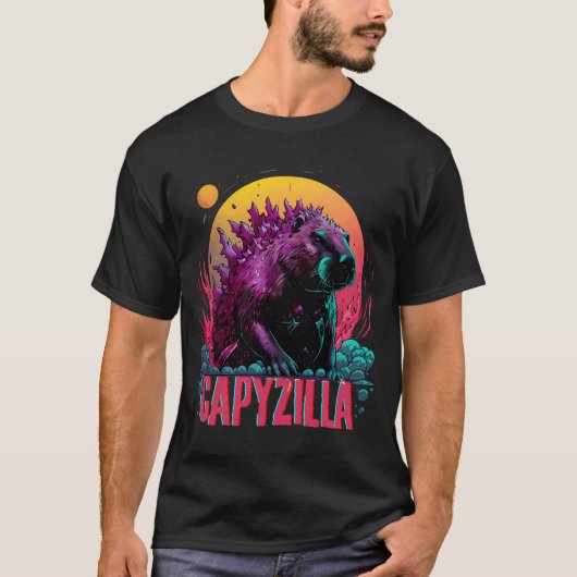 カピリャカピバラ Tシャツ (正面)