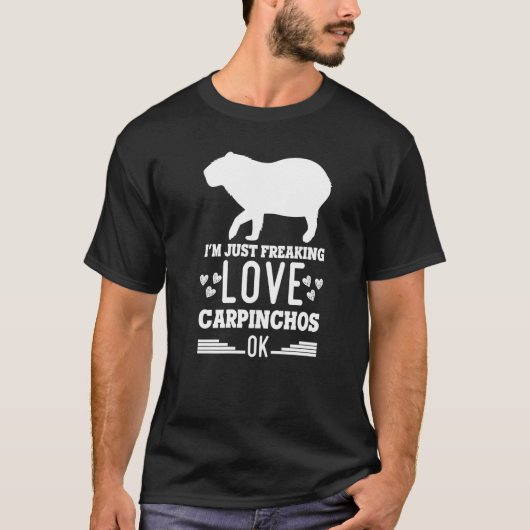 カピンチョスのカピバラ・ジャイアント齧歯動物22 Tシャツ (正面)