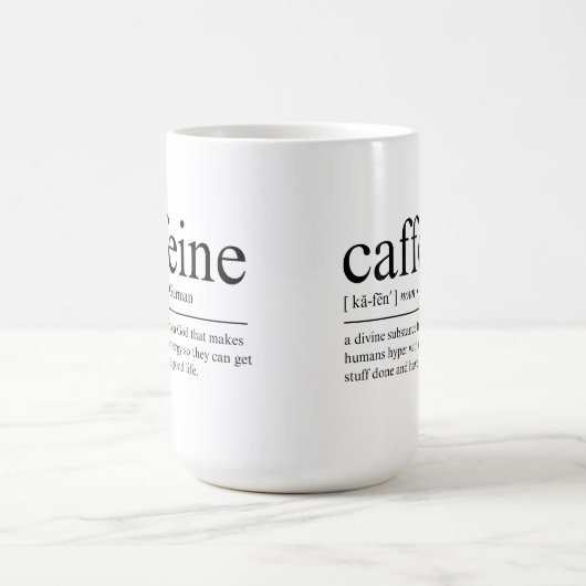 カフおもしろいインの定義 コーヒーマグカップ (中央)