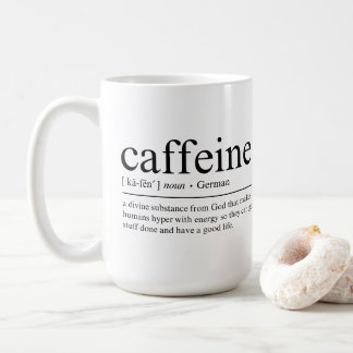 カフおもしろいインの定義 コーヒーマグカップ