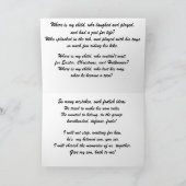 カフと詰まった私の与え息子のカード シーズンカード (内部)