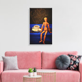 カフィー – Zeit キャンバスプリント (インサイチュ (リビング))