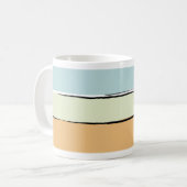 カフェで赤ワインを楽しむ少女 コーヒーマグカップ (正面左)