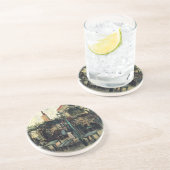カフェのテラス、モンマルトル by ヴィンセント・ヴァン・ゴッホ コースター (側面)