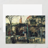 カフェのテラス,モンマルトルbyビンセント・ヴァン・ゴッホ (正面/裏面)