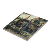 カフェのテラス,モンマルトルbyビンセント・ヴァン・ゴッホ タイル (側面)