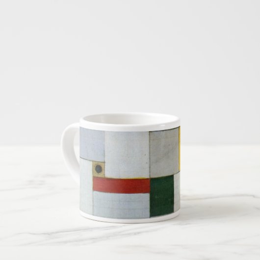 カフェのビヤホールの天井のためのデザインを着色して下さい エスプレッソカップ (正面左)