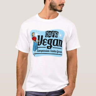 カフェのビーガン Tシャツ