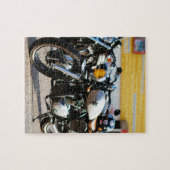 カフェのレーサー ジグソーパズル (横)