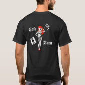カフェのレーサー Tシャツ (裏面)